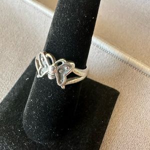 92.5 Butterfly Ring